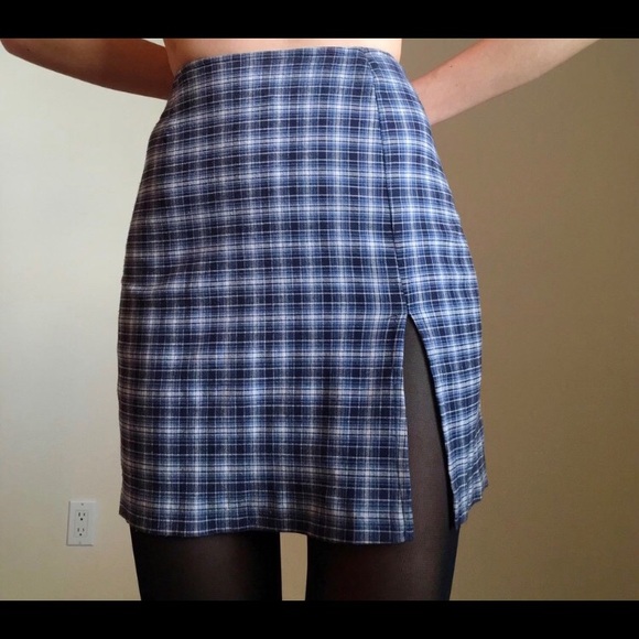 Dresses & Skirts - Plaid mini skirt